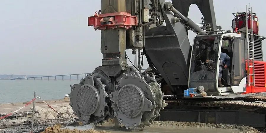 Imagen ilustrativa de Deep soil mixing en Bilbao